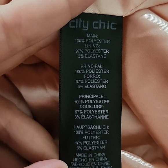 City Chic Powder‎ Floral mauve Maxi Dres plus size XL 22 new!! - Picture 11 of 13